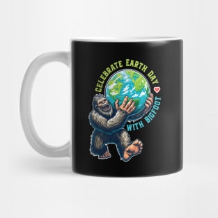 Bigfoot Earth Day Celebration - Big Footprint Environmental Mug